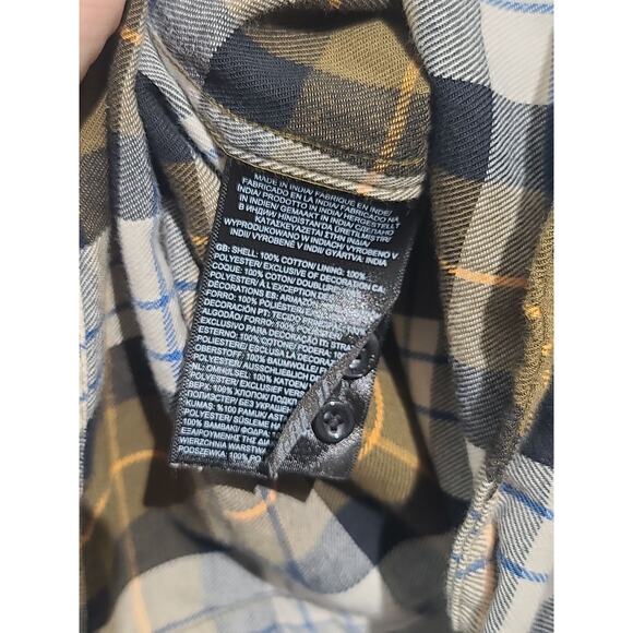 The North Face Men’s Brown Plaid Arroyo Flannel Shirt Size M - Picture 5 of 5